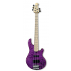 Lakland Skyline 55-02 Deluxe Bass, 5-String - Translucent Purple Gloss gitara basowa