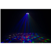 American DJ Eliminator Furious Three RG - efekt wietlny LED DMX 3 w 1 - flower, laser, wash