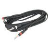 Hot Wire Basic kabel 2xTS - 2xRCA 6m