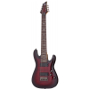 Schecter 3264 Demon 8 Crimson Red Burst gitara elektryczna