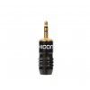 Hicon HI-J35S02 mini jack TRS  3.5mm (czarny/zocony)
