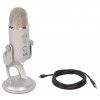 Blue Microphones Yeti mikrofon pojemnociowy USB, wyjcie suchawkowe