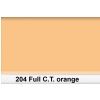Lee 204 Full C.T.Orange filtr barwny folia - arkusz 50 x 60 cm
