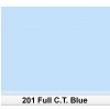 Lee 201 Full C.T.Blue filtr barwny folia - arkusz 50 x 60 cm