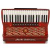 Paolo Soprani Professionale 41/120  41/4/11+M 120/5/5 Musette akordeon (czerwony)