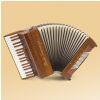 Paolo Soprani Folk 72  34/3/5 72/4/3 akordeon (wykoczenie drewniane)