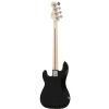 Fender Squier Precision Bass Black gitara basowa, zestaw (wzmacniacz Rumble 15, pokrowiec, akcesoria)