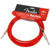 Fender California Candy Apple Red 15ft kabel gitarowy 4,5m, czerwony