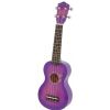 Gypsy Rose GRU 1K CPP ukulele pack, kolor purpurowy