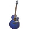Jasmine S34C-8T Nex AC CA blue trans gitara akustyczna