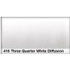 Lee 416 Three Qtr. White Diffusion 3/4 filtr folia - arkusz 50 x 60 cm