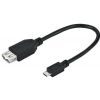 Monacor USB 20ABMC przejciwka micro-USB -> USB-A dla OTG