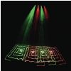 Scanic Quattro Scan RG (czerwony, zielony) - efekt wietlny laserowy