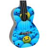 Korala PUC 30-013 ukulele koncertowe Yellow&Blue Smile
