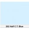Lee 202 Half C.T.Blue 1/2 filtr barwny folia - arkusz 50 x 60 cm