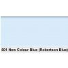 Lee 501 New Colour Blue (Robertson Blue) filtr barwny folia - arkusz 50 x 60 cm