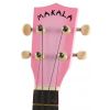 Kala Makala SD-PKBUR ukulele sopranowe, Pink Burst