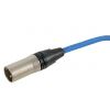4Audio MIC PRO 0,5m Blue przewd mikrofonowy XLR-F - XLR-M (niebieski) Neutrik