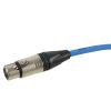 4Audio MIC PRO 0,5m Blue przewd mikrofonowy XLR-F - XLR-M (niebieski) Neutrik