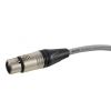 4Audio MIC PRO 1,5m Grey przewd mikrofonowy XLR-F - XLR-M (szary) Neutrik