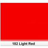 Lee 182 Light Red filtr barwny folia - arkusz 50 x 60 cm