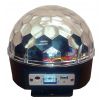 Flash LED Magic Ball MP3 RGBWYP efekt wietlny - pkula