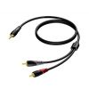 Procab CLA711/1.5  kabel  mini jack - 2x RCA, 1.5m
