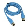 Adam Hall K3 MIDI 0150 BLU kabel MIDI 1,5m (niebieski)
