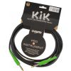 Klotz KIKC 4.5 PP4 kabel instrumentalny 4,5m, zielone koce