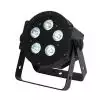 American DJ 5P HEX - reflektor LED RGBAW+UV  czarny p�aski 5 x 10W