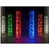 American DJ 5P HEX - reflektor LED RGBAW+UV  czarny p�aski 5 x 10W