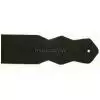 Akmuz PES-17 pasek gitarowy skórzany, czarny Akmuz PES-17 pasek gitarowy skórzany, czarny