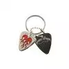 Grover KR0018 breloczek pick keyrings FLAMES