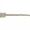 Akmuz PES-8 pasek gitarowy skórzany, szary Akmuz PES-8 pasek gitarowy skórzany, szary