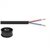 Monacor SPC-515/SW kabel gonikowy 2x1,5 mm2, czarny