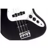 Fender American Standard Jazz Bass RW Black gitara basowa, podsturnnica palisandrowa - WYPRZEDA