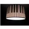 Zebra Music Muzyczna lampa z motywem klawiatury fortepianu