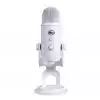 Blue Microphones Yeti Whiteout mikrofon pojemnociowy USB, wyjcie suchawkowe, kolor biay