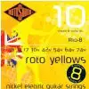 Rotosound R-10-8 Roto Yellows struny do gitary elektrycznej osmiostrunowej 10-74