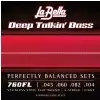 LaBella 760FL Deep Talkin Bass 43-104 Flat Wound struny do gitary basowej