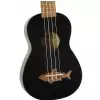 Kala Makala Shark ukulele sopranowe, czarne