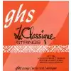 GHS La Classique struny do gitary klasycznej, Tie-On, Ground Trebles, Medium High Tension