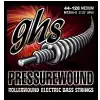 GHS Pressurewound struny do gitary basowej, 5-str. Medium, .044-.128