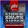 GHS Super Steels struny do gitary basowej, 4-str. Custom Medium Light, .045-.105 GHS Super Steels struny do gitary basowej, 4-str. Custom Medium Light, .045-.105