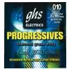 GHS PROGRESSIVES struny do gitary elektrycznej, Custom Light, .010-.052