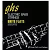 GHS Brite Flats struny do gitary basowej 4-str. Regular, .049-.108, Medium Scale