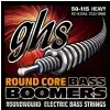 GHS Round Core Bass Boomers struny do gitary basowej, 4-str. Heavy, .050-.115 GHS Round Core Bass Boomers struny do gitary basowej, 4-str. Heavy, .050-.115