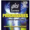 GHS PROGRESSIVES struny do gitary elektrycznej, Custom Light, .009-.046