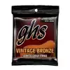 GHS Vintage Bronze struny do gitary akustycznej, Ultra Light, .010-.046