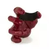 GuitarGrip Male Hand, Red Metallic uchwyt do gitary cienny, prawy